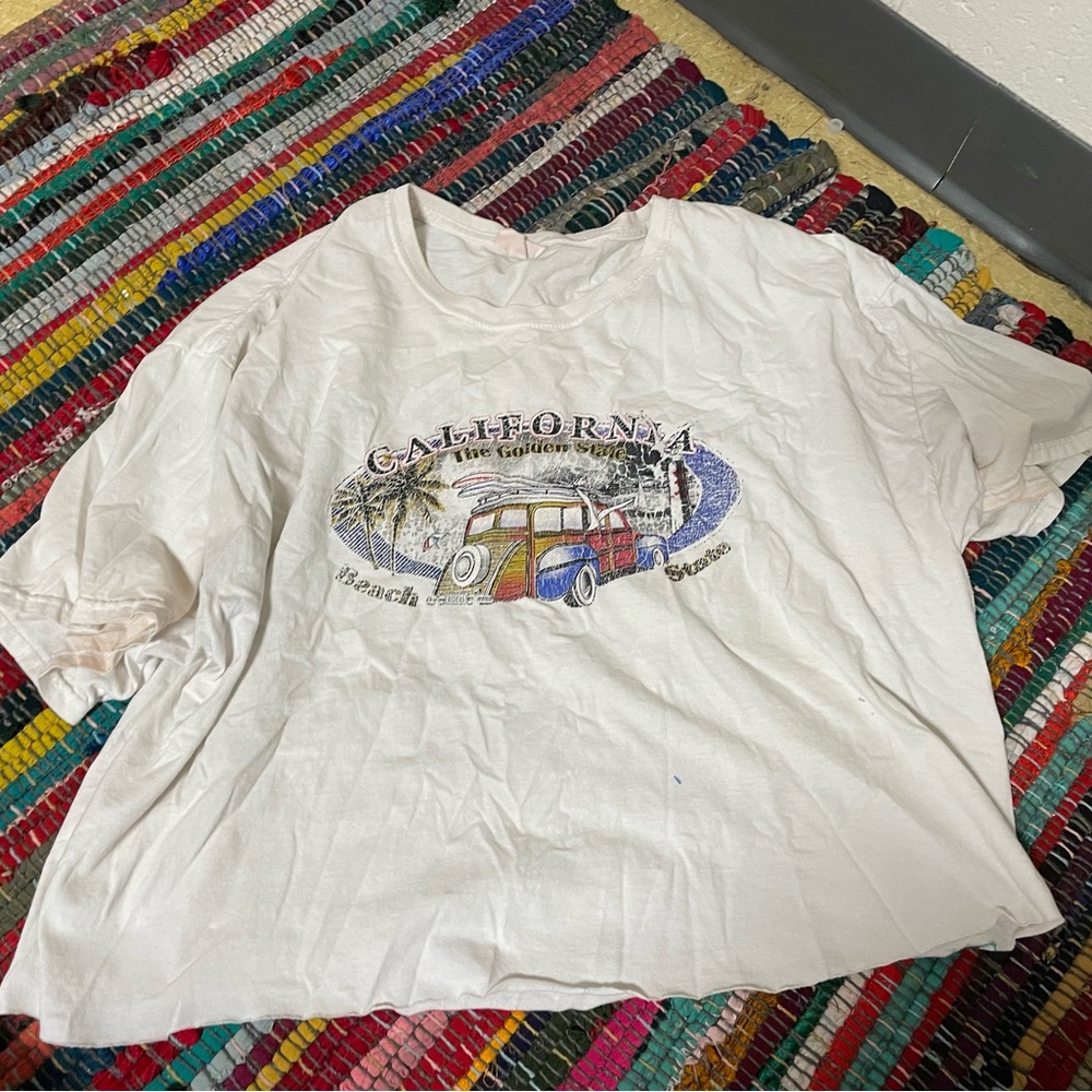 Vintage crop tee